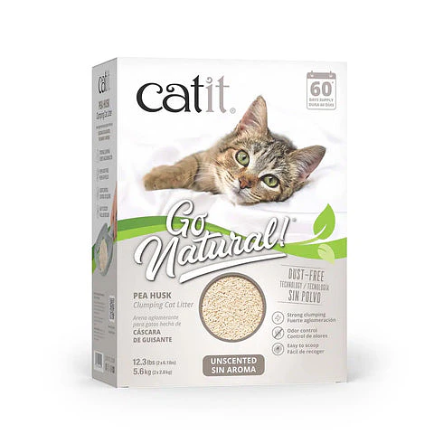 Arena Biodegradable Sin Aroma - Catit Go Natural