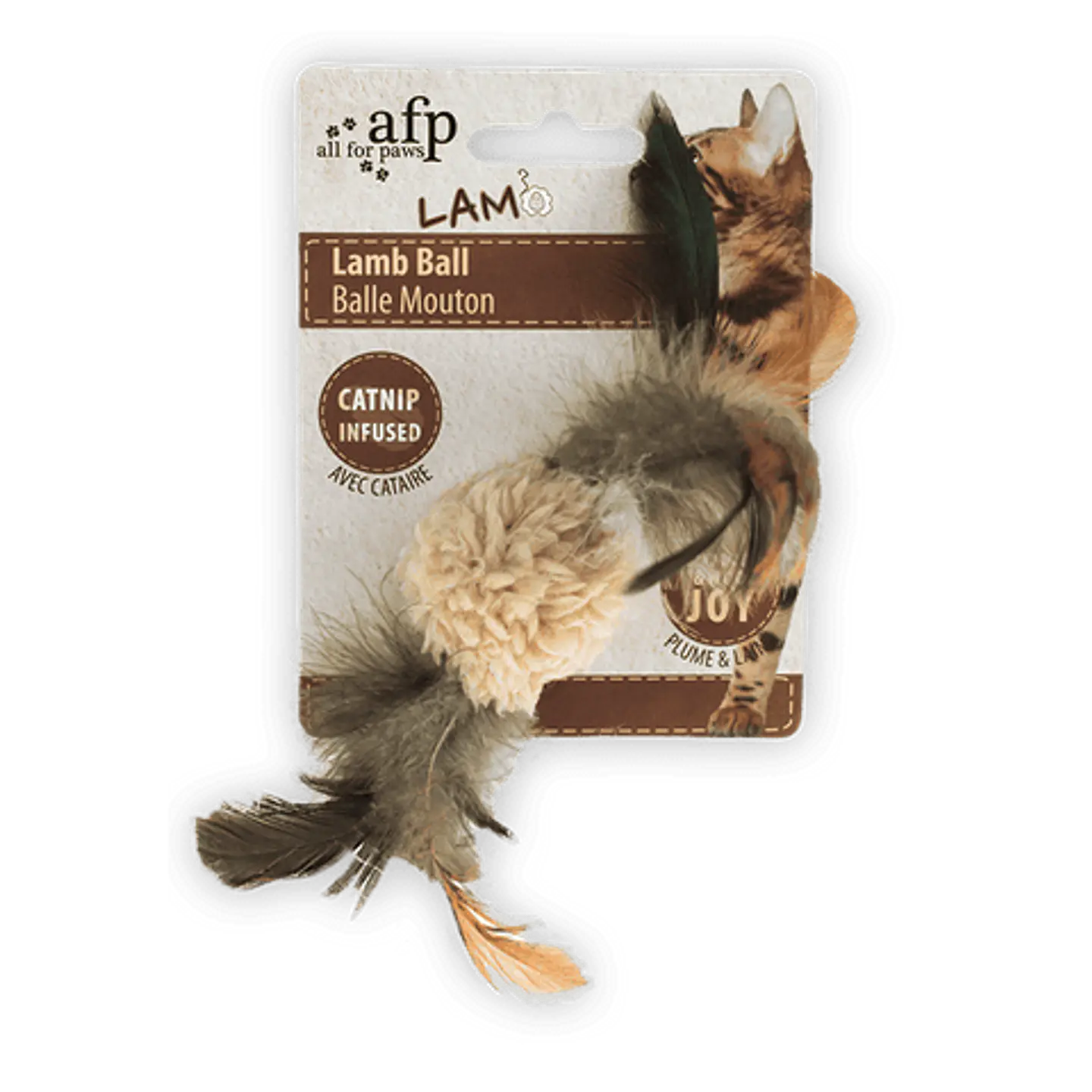 Pelota Lamb Ball con Sonido para Gatos - AFP 4