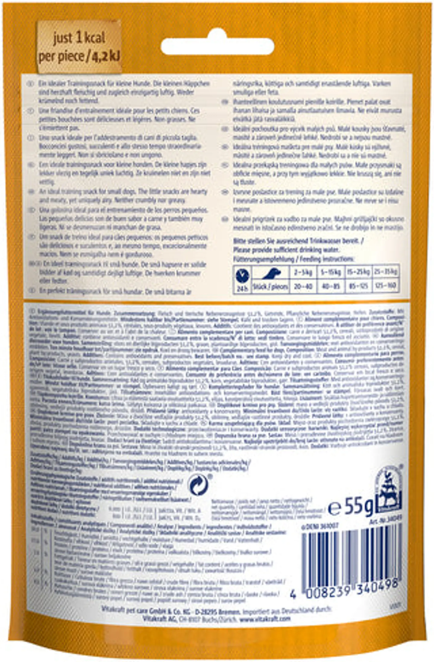 Snack Boony Bits Small para Perros 55gr - Vitakraft 3
