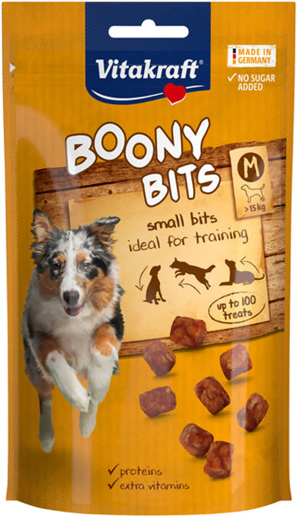 Snack Boony Bits Medium para Perros 120gr - Vitakraft 1