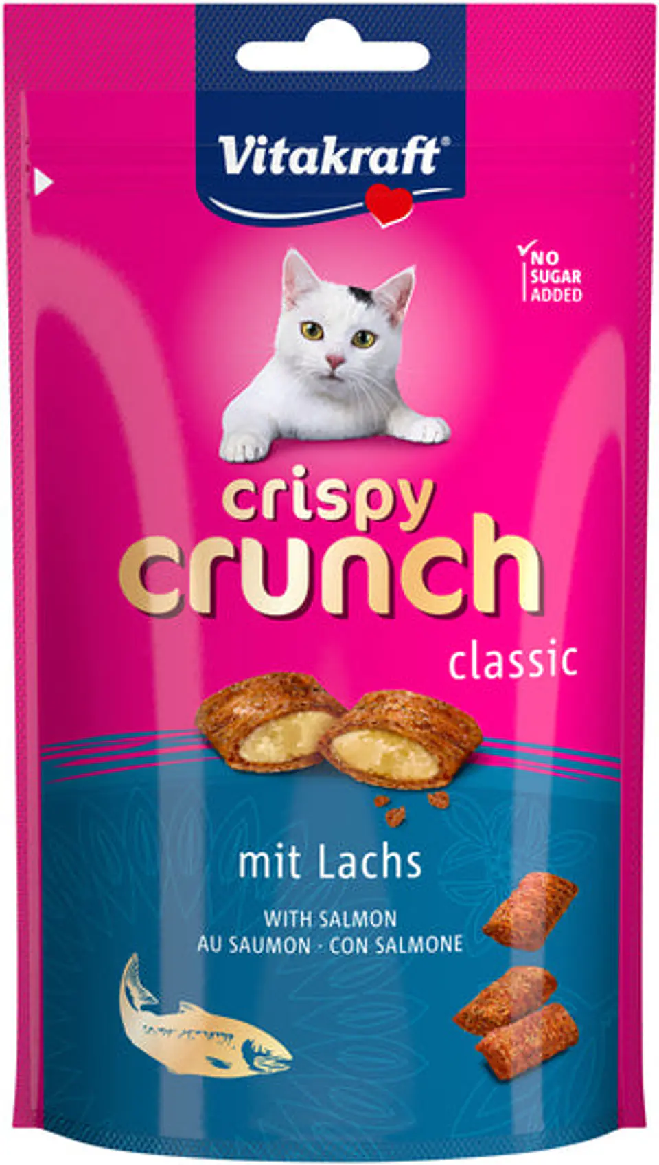 Snack Crispy Crunch Classic Sabor Pollo para Gatos - Vitakraft 4