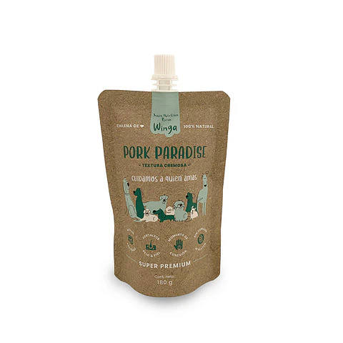 Pouch Húmedo Pork Paradise para Perros - Winga