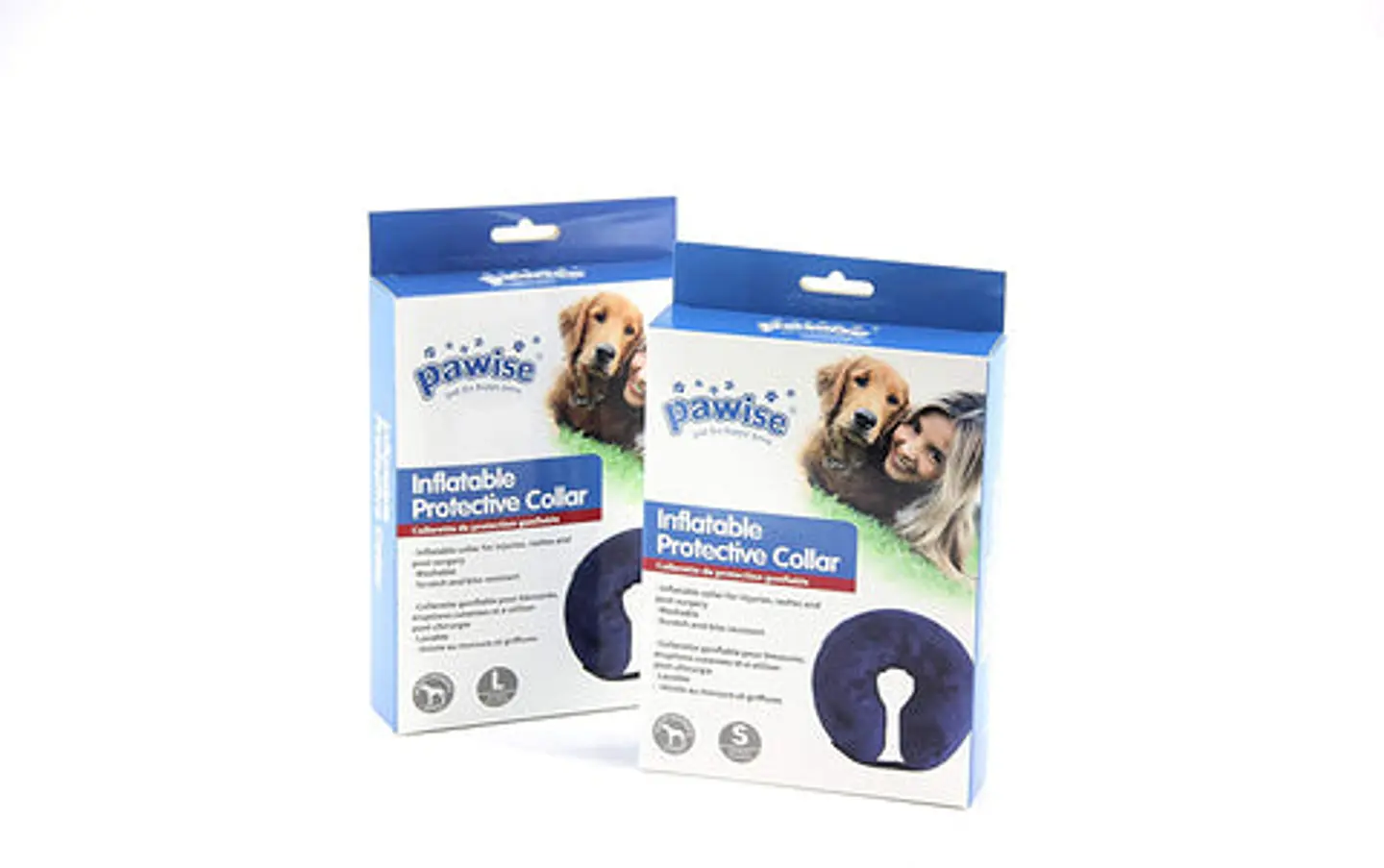 Collar Isabelino Inflable Talla S - Pawise 1
