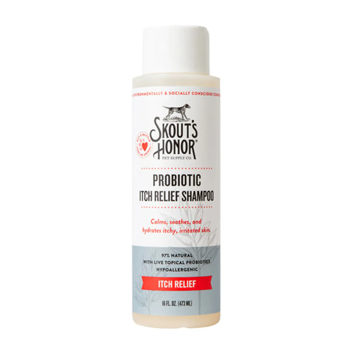 Shampoo Probiótico Calmante 473ml - Skout's Honor 1