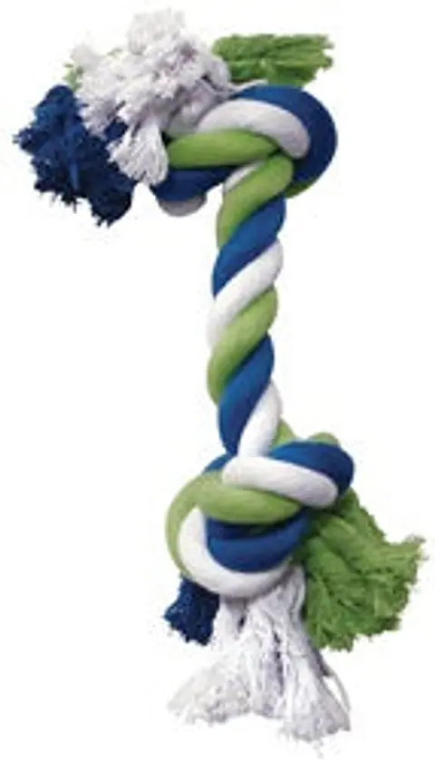 Cuerda Anudada Tricolor Talla S para Perros - Dogit