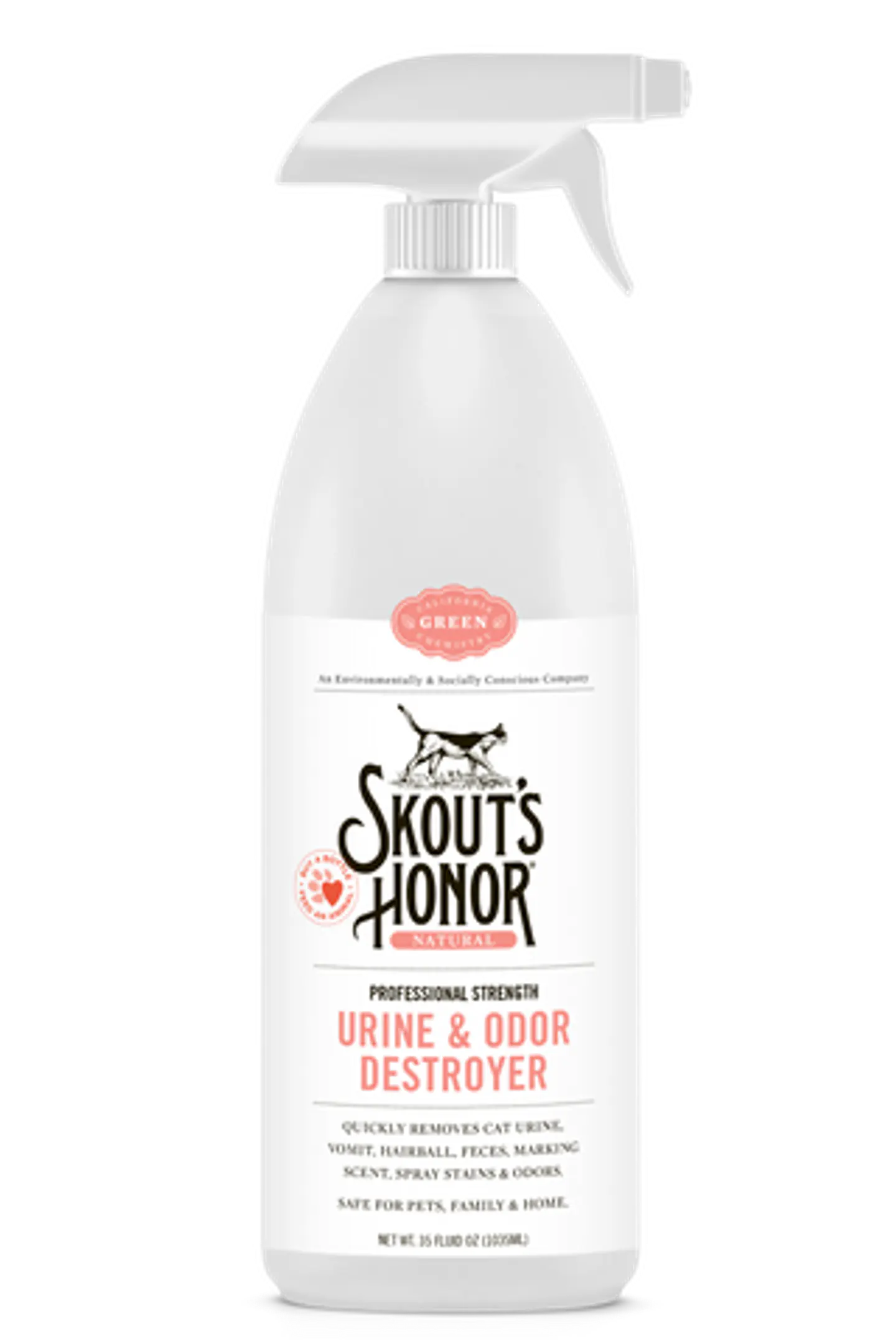 Destructor de Orina y Olores para Gatos 1035ml - Skout's Honor 1