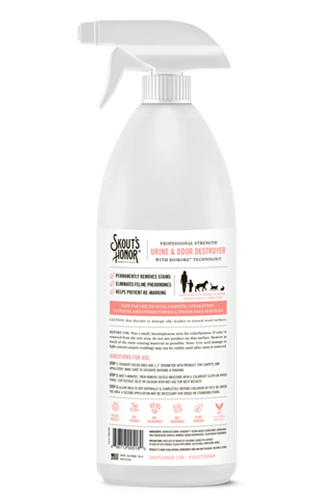 Destructor de Orina y Olores para Gatos 1035ml - Skout's Honor