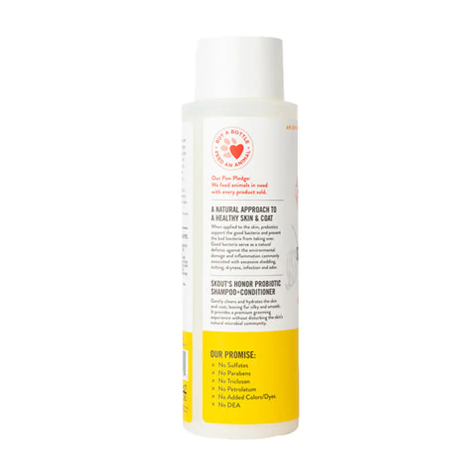 Shampoo-Acondicionador Probiótico Madreselva Gato 473ml - Skout's Honor 3