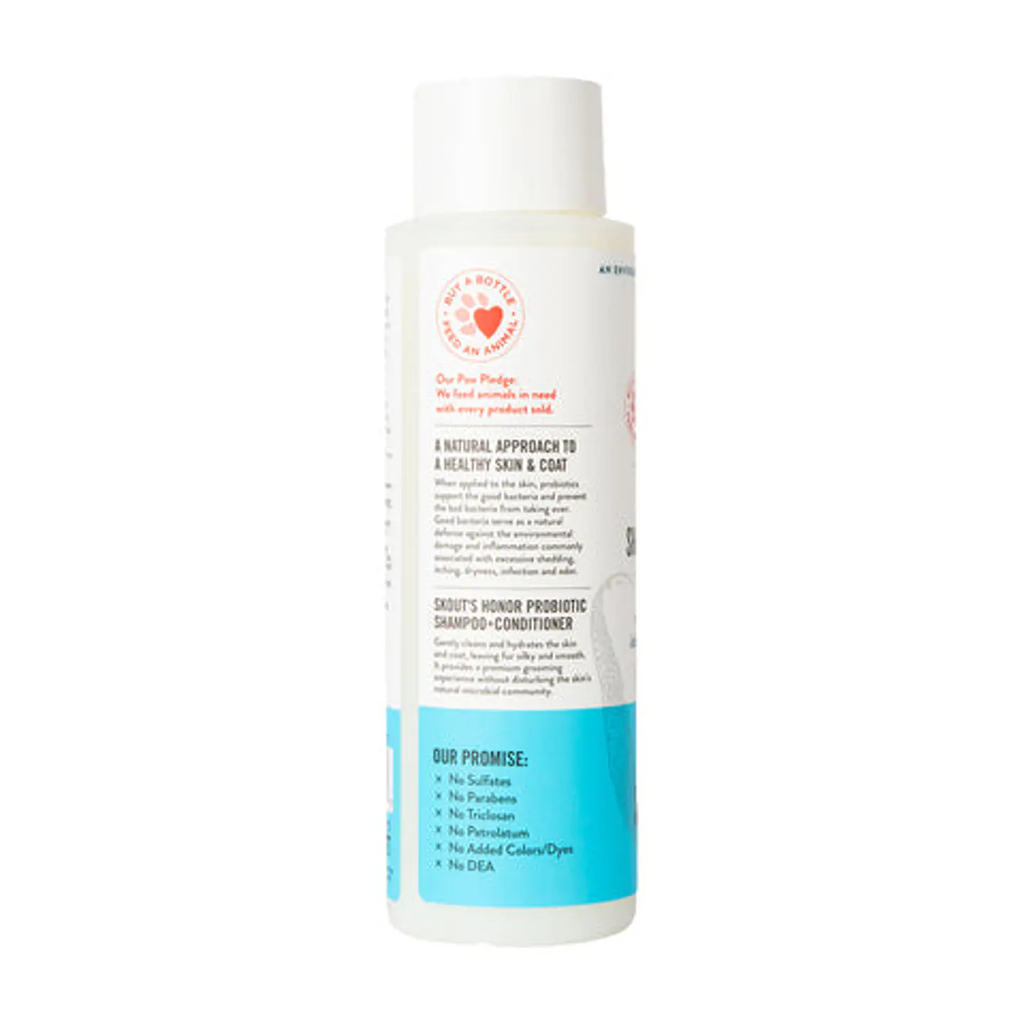 Shampoo-Acondicionador Probiótico Sin Perfume Gato 473ml - Skout's Honor 2
