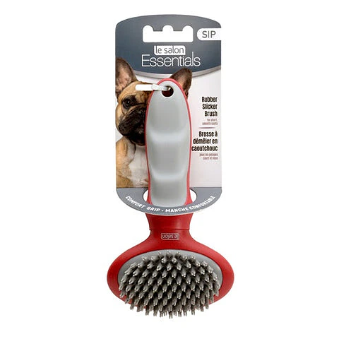 Cepillo Carda de Goma para Perros Talla S - Le Salon
