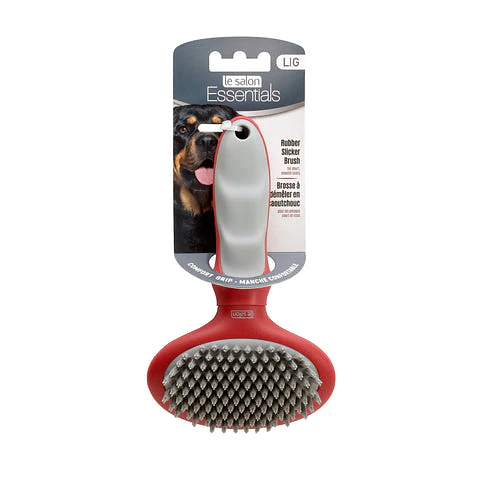 Cepillo Carda de Goma para Perros Talla L - Le Salon