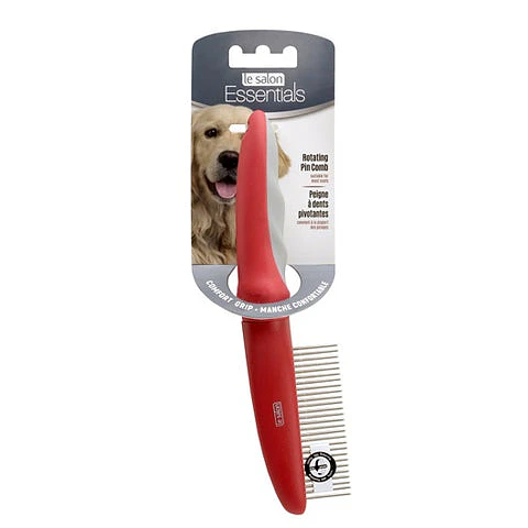Peine con Cerdas de Metal Giratorias para Perros - Le Salon