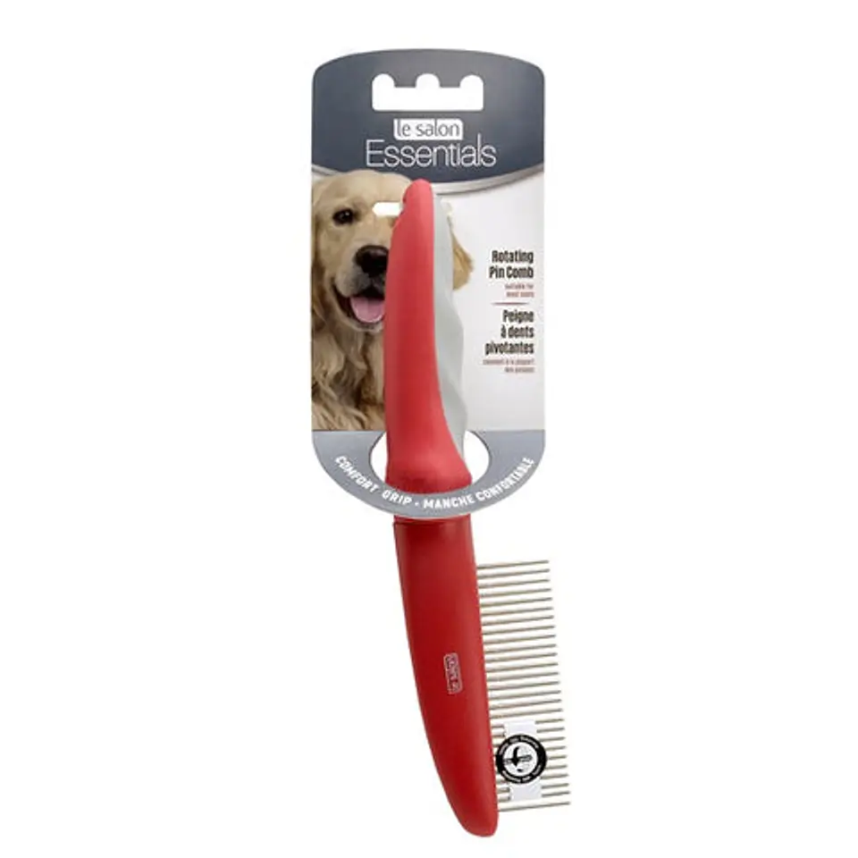 Peine con Cerdas de Metal Giratorias para Perros - Le Salon 1