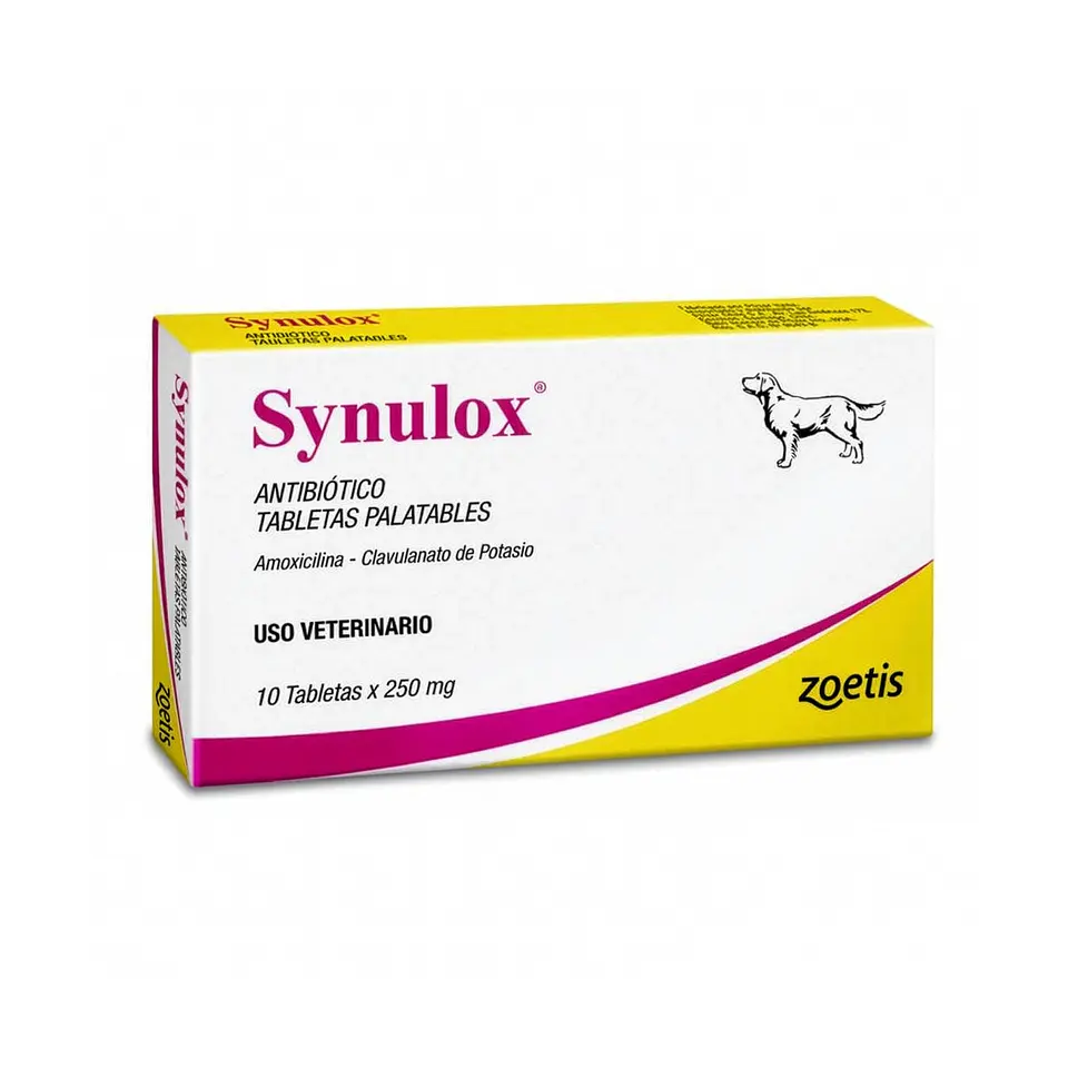 Synulox 250mg - 10 comprimidos 1