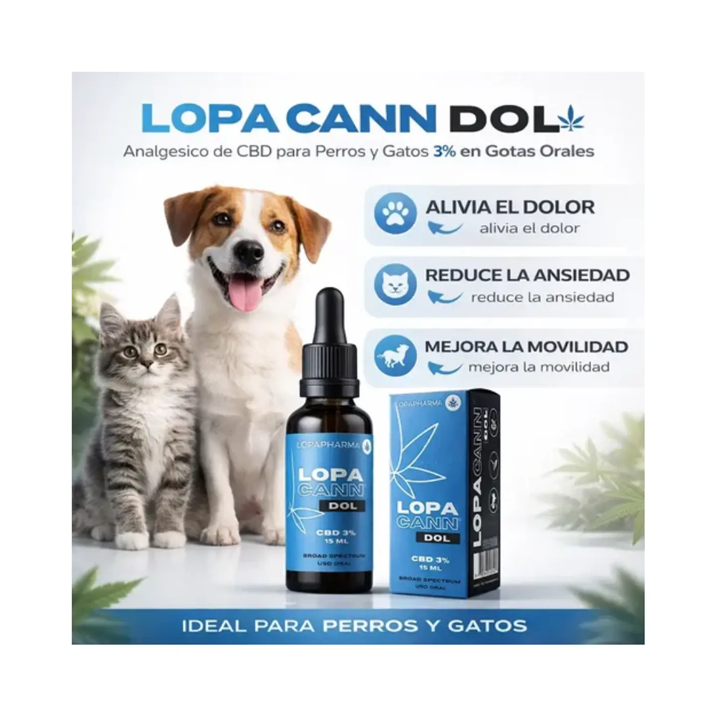 Aceite Lopacanndol CBD 3% (15 ml) 2