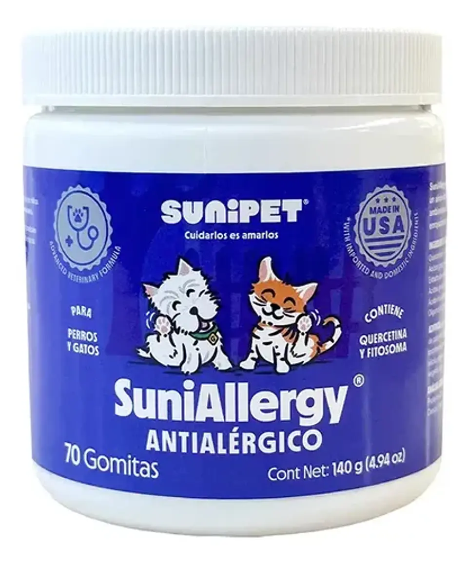 SuniAllergy Antialérgico Natural - 70 Gomitas 1