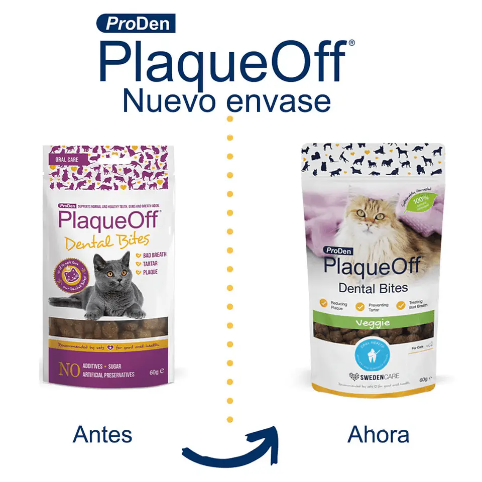Plaque Off Dental Bites Cat Snack- 60 gr 2