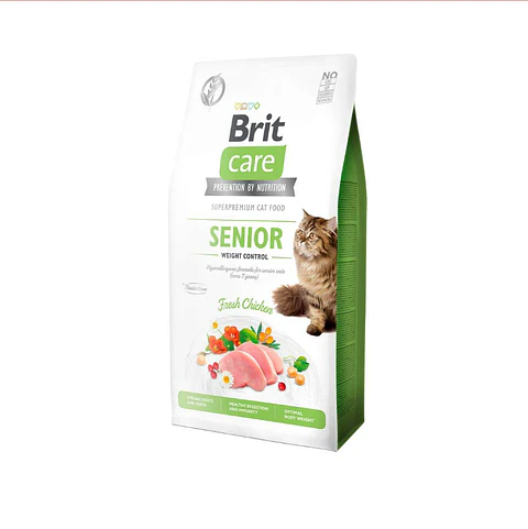 Brit Care Cat GF Senior Weight Control 2 Kg