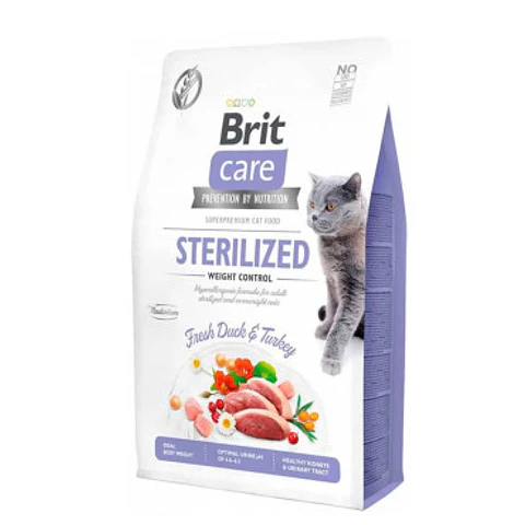 Brit Care Cat GF Sterilized Weight Control 2 Kg