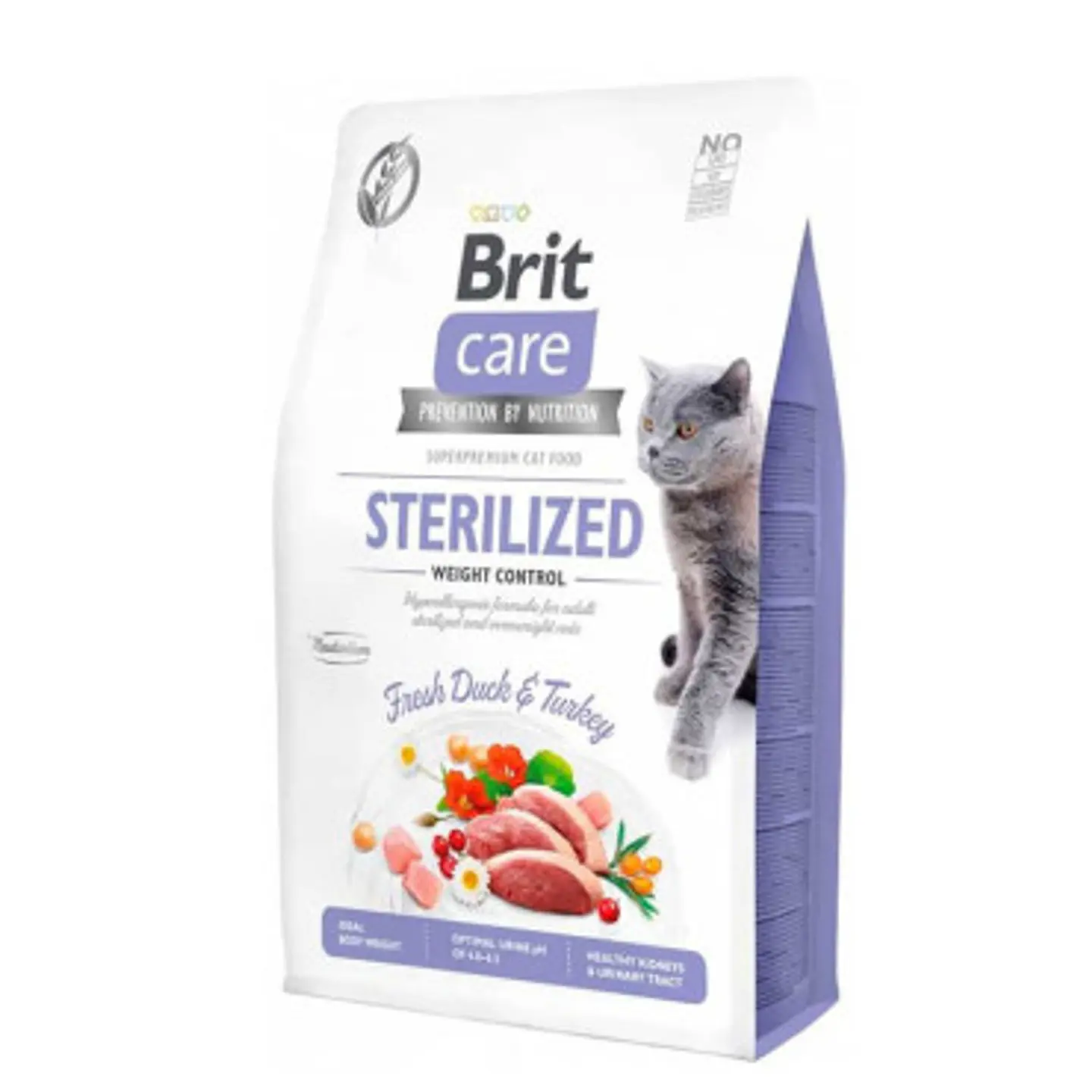 Brit Care Cat GF Sterilized Weight Control 2 Kg 1