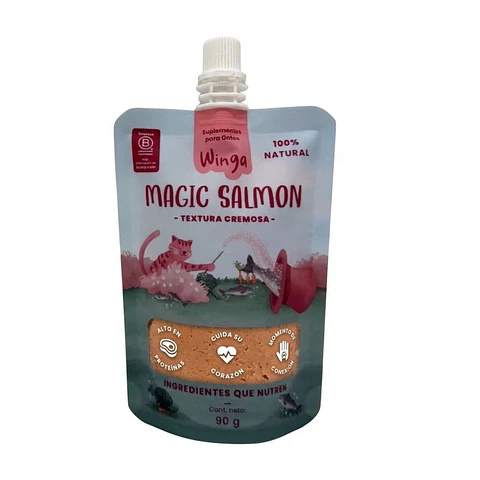 Pouch Magic Salmon para Gatos - Winga