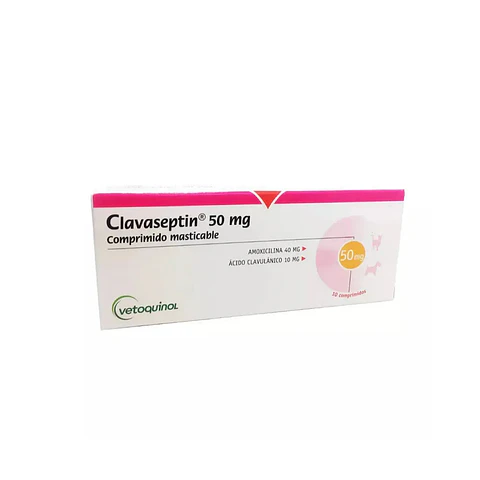 Clavaseptin 50 mg - Comprimidos Saborizados