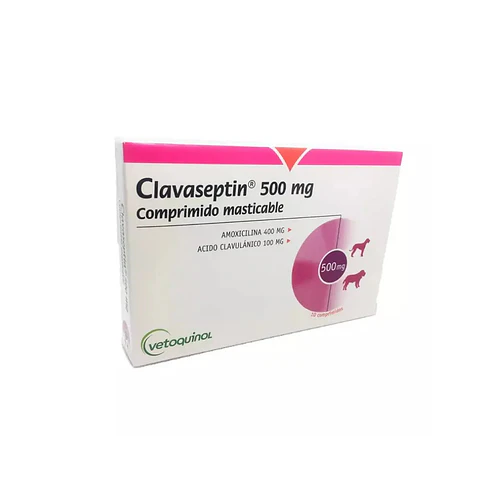 Clavaseptin 500 mg - Comprimidos Saborizados