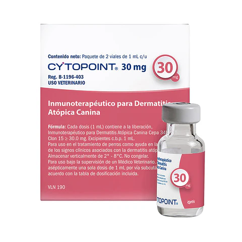 Cytopoint 30 mg (Administración en Clínica o Caja Cerrada para llevar)
