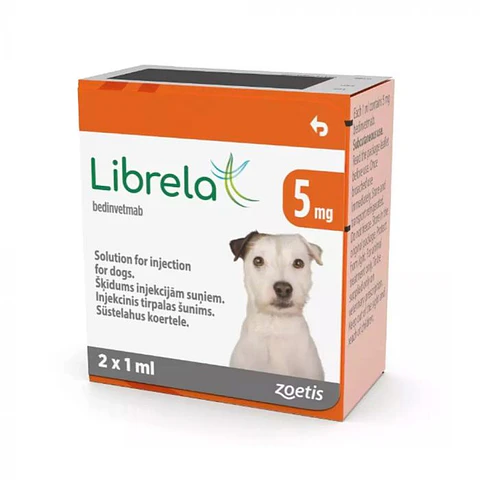Librela 5 mg (Administración en Clínica o Caja Cerrada para llevar)