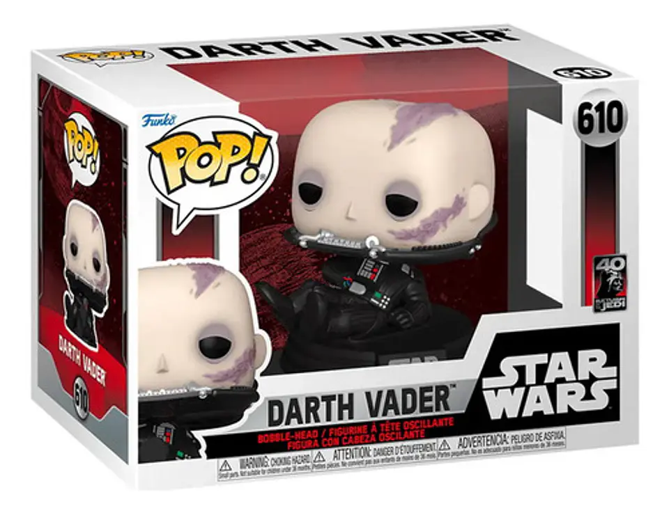 Funko Pop Star Wars: Return Of The Jedi 40th- Vader Unmasked 3