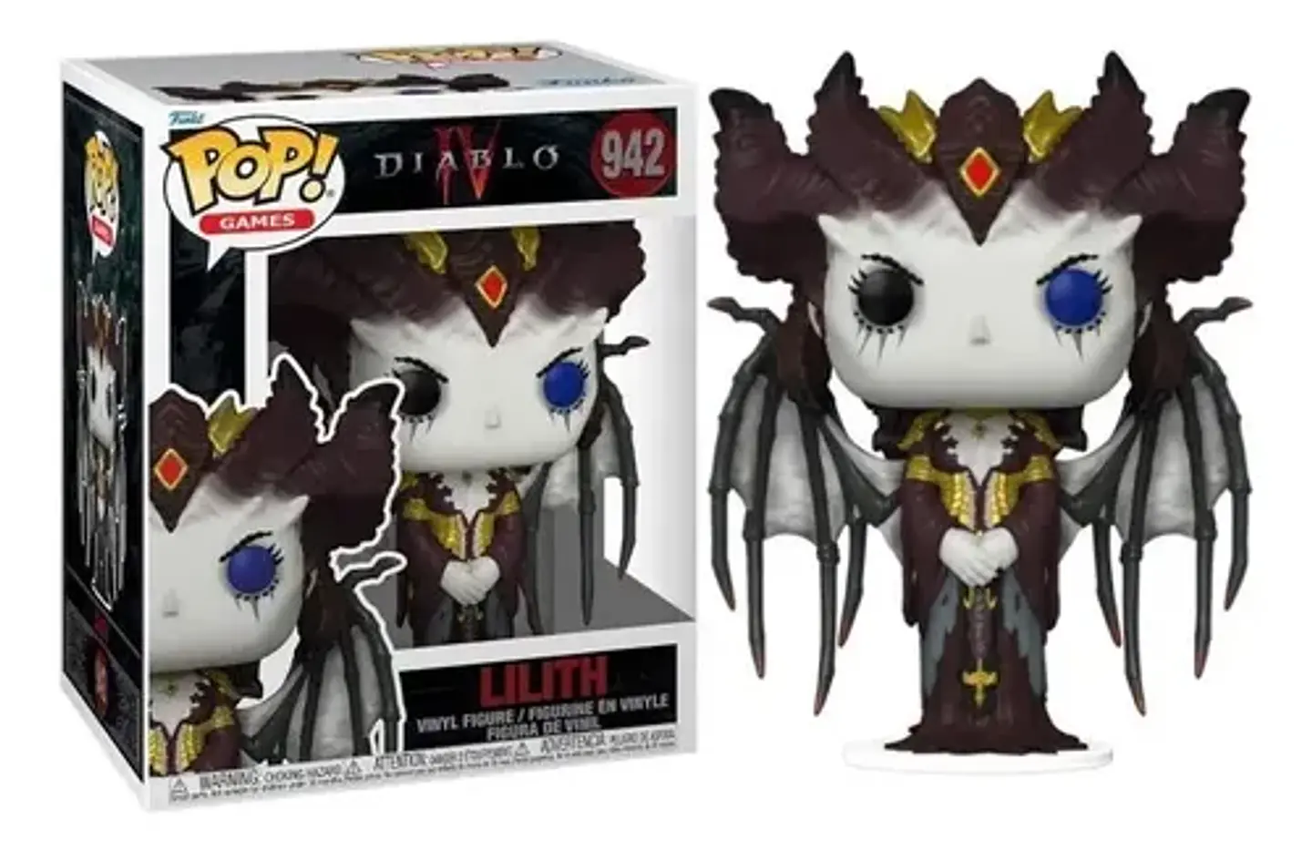 Funko Pop Lilith #942 Diablo 4 Videojuego Figura 6 Pulgadas 1