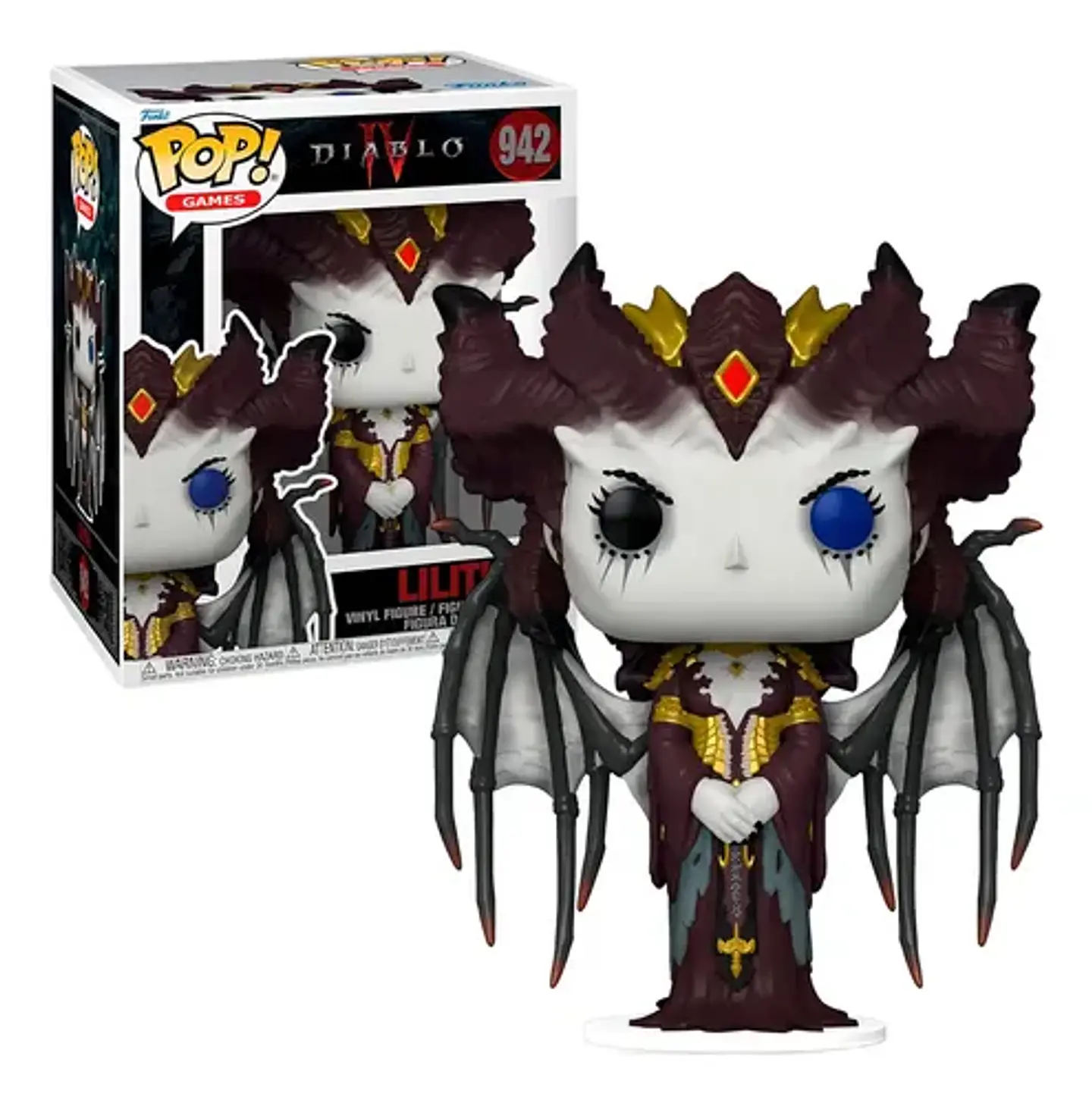 Funko Pop Lilith #942 Diablo 4 Videojuego Figura 6 Pulgadas 2