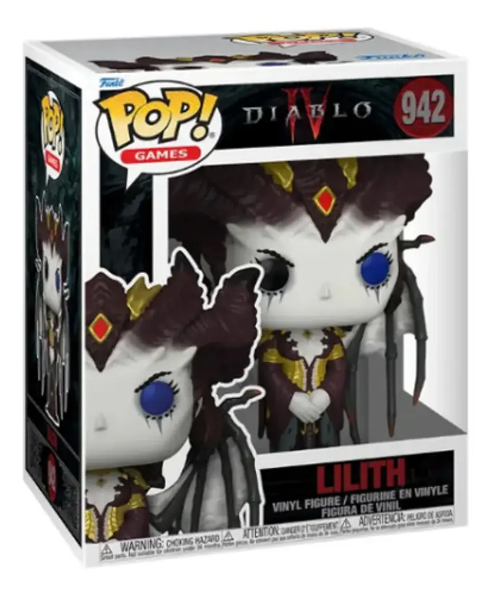 Funko Pop Lilith #942 Diablo 4 Videojuego Figura 6 Pulgadas 3