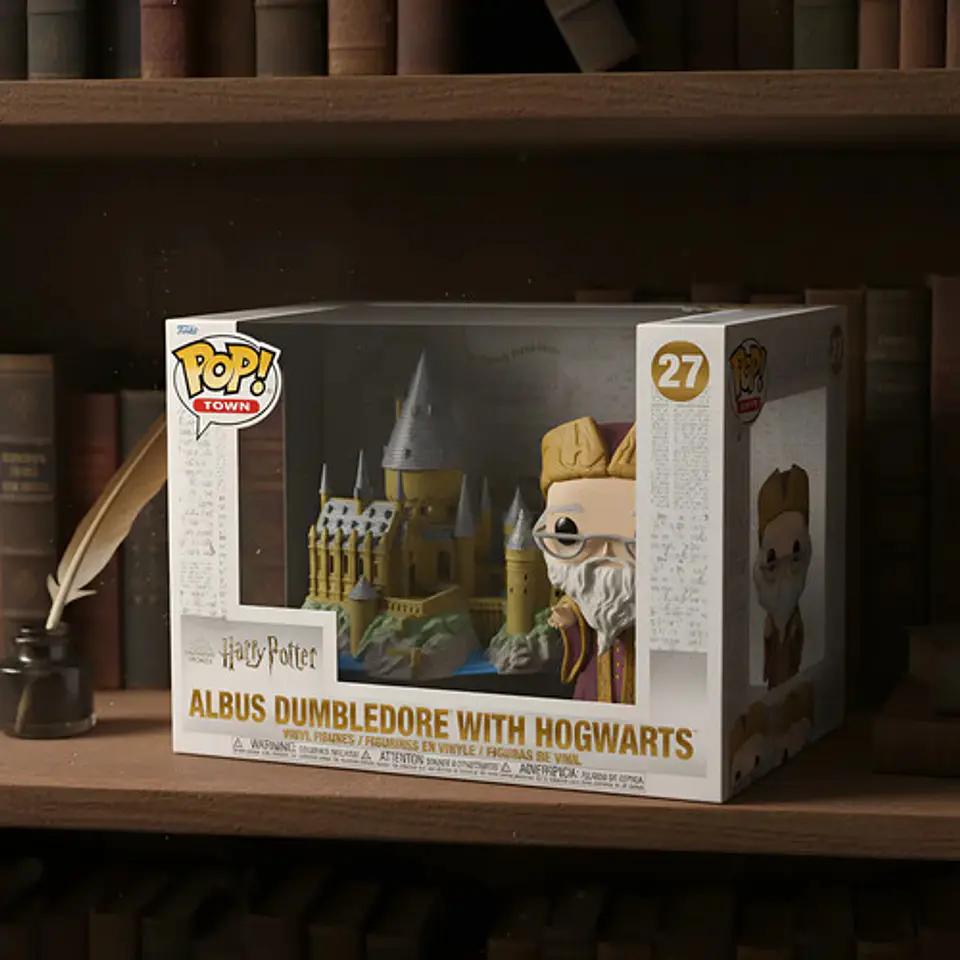 Funko Pop Town Albus Dumbledore Hogwarts (27) - Harry Potter 1