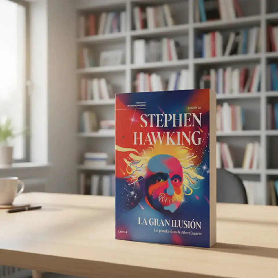 Libro La Gran Ilusión Las Obras De Albert Einstein Original, De Stephen Hawking. Editorial Editorial Crítica, Tapa Dura En Español, 2024 3