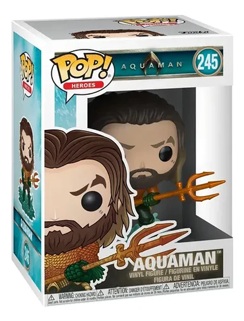 Figura De Acción Funko Pop Aquaman (245)