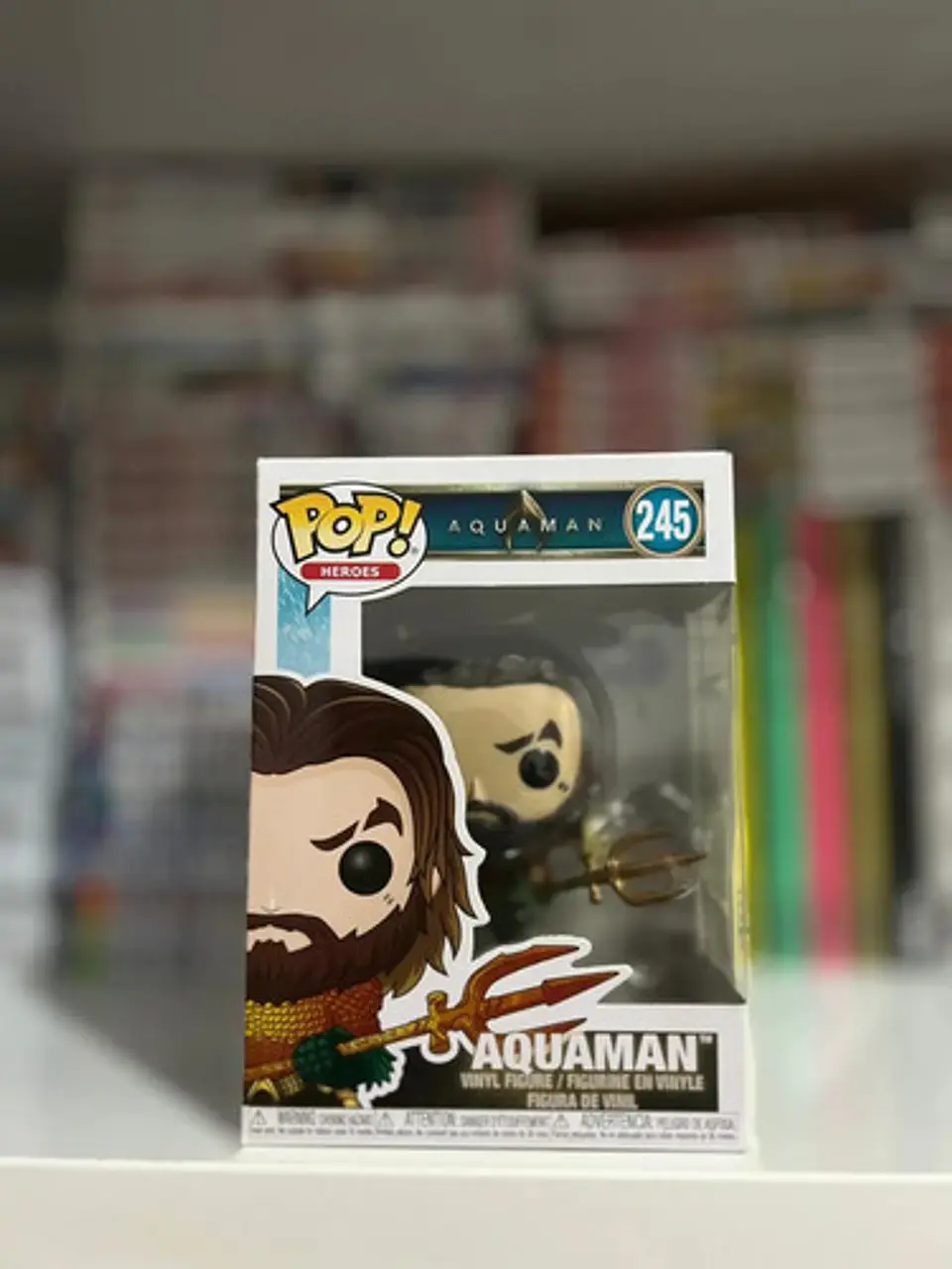 Figura De Acción Funko Pop Aquaman (245) 3