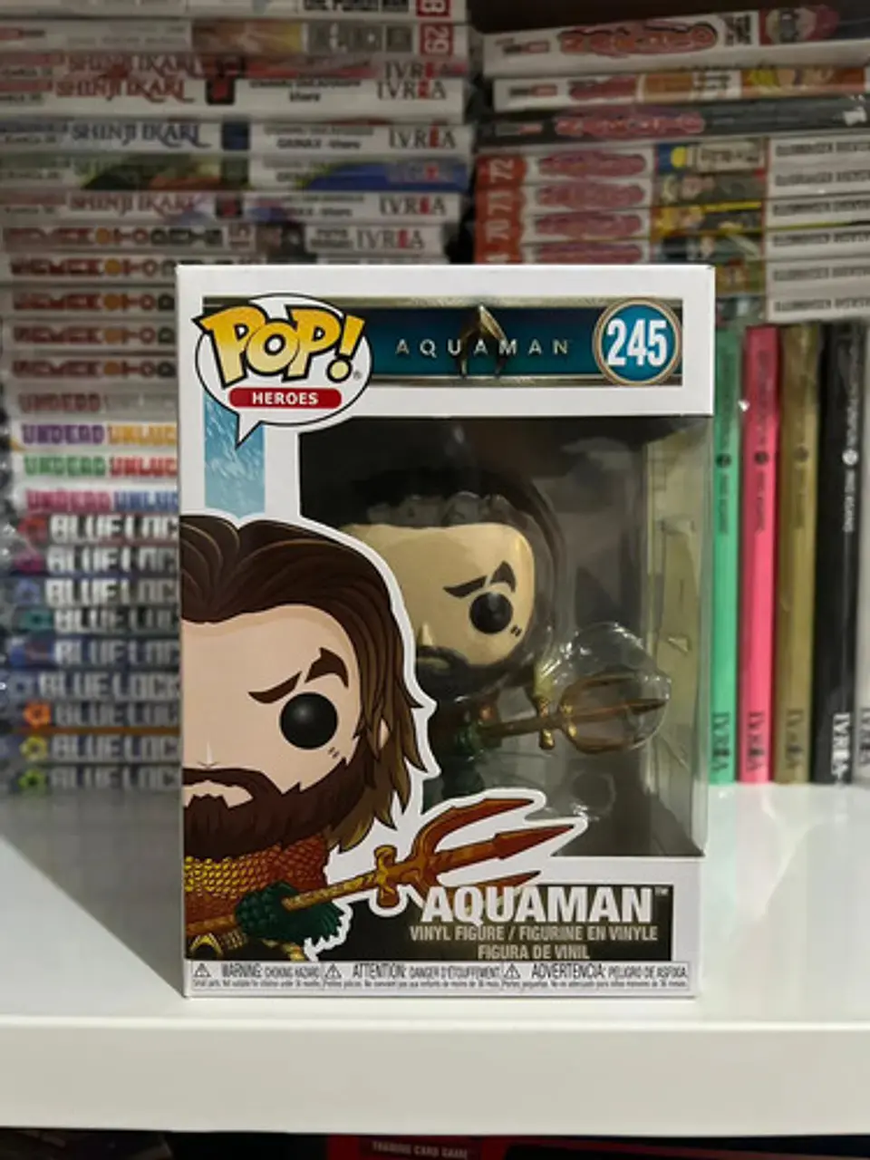 Figura De Acción Funko Pop Aquaman (245) 4