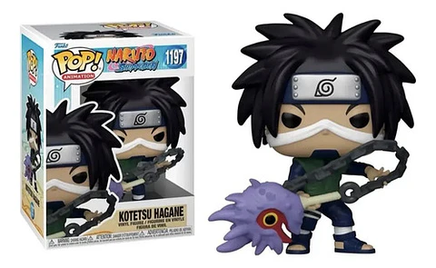 Funko Pop Animation Naruto Kotetsu Hagane W/weapon 1197