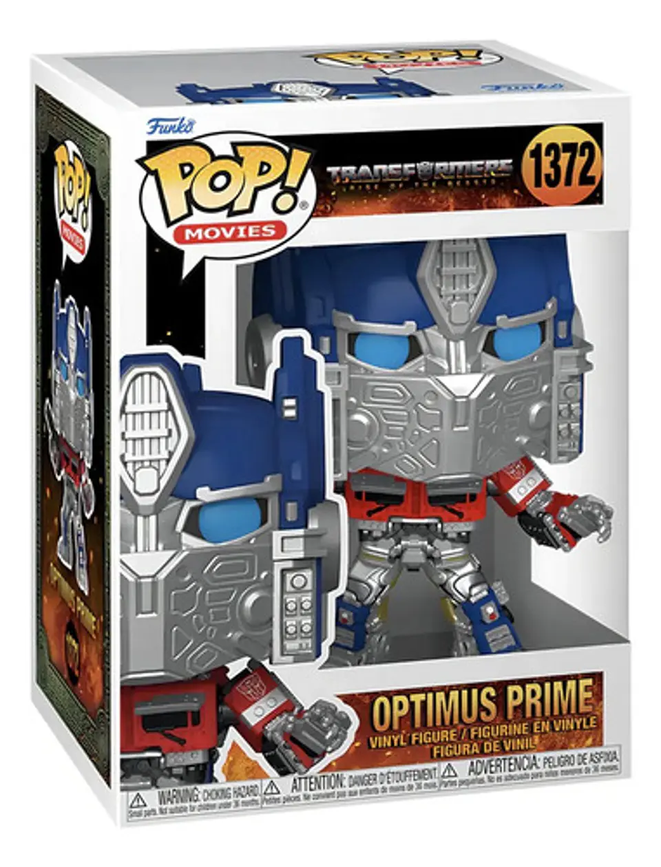 Funko Pop Optimus Prime #1372 Transformers El Despertar De Las Bestias Figura De Accion Original 1