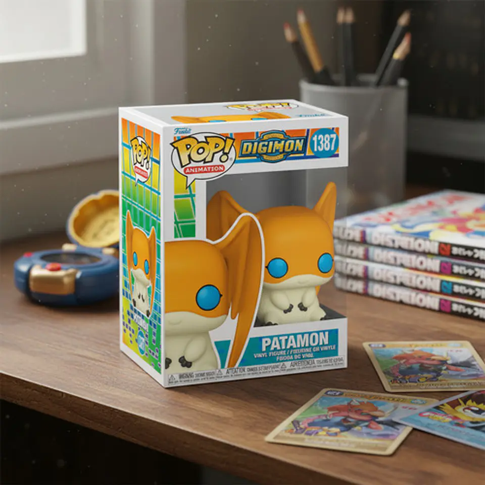 Funko Pop Patamon #1387 Digimon Anime Figura De Accion 4