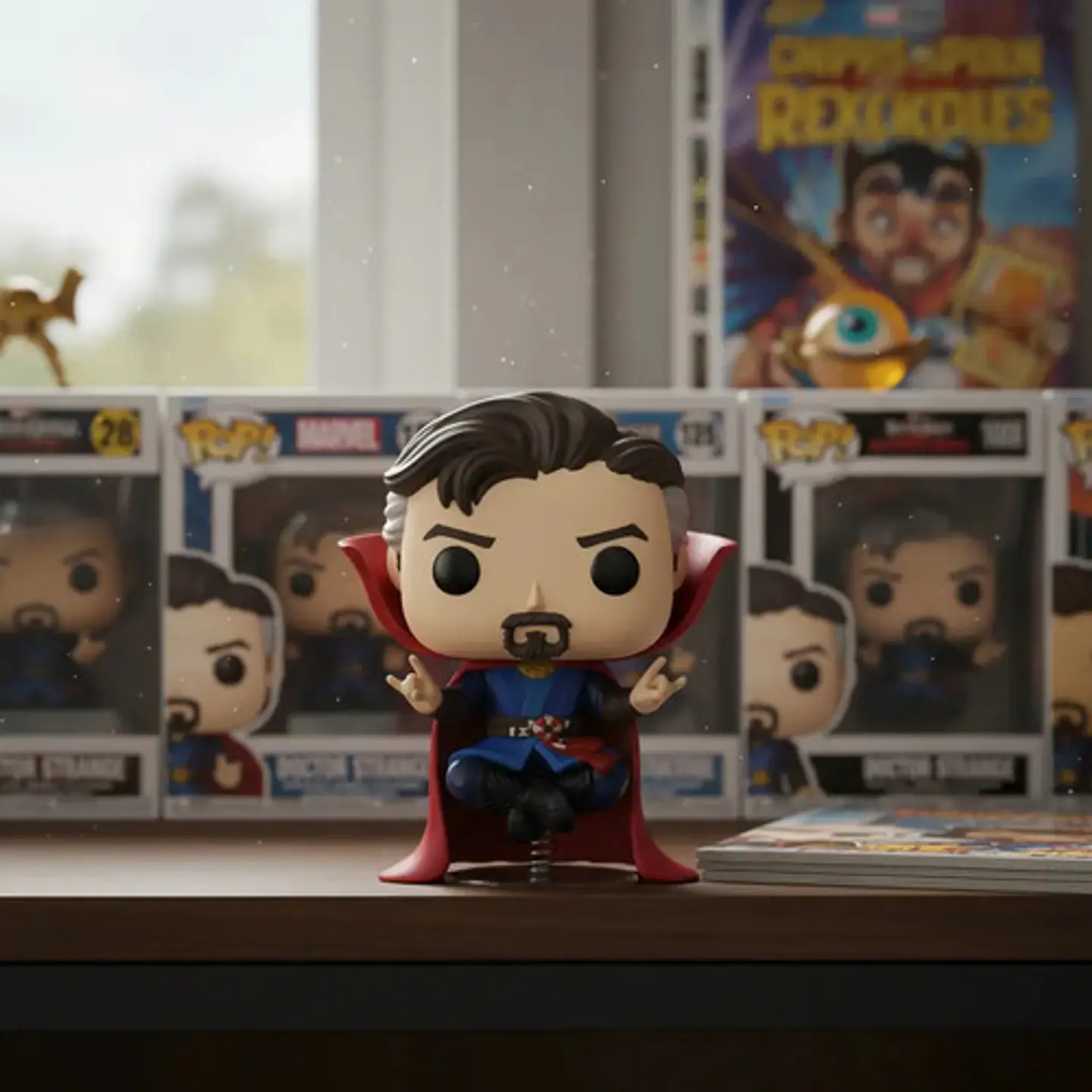 Funko Pop Doctor Strange 1008 Marvel (specialty Series) 4