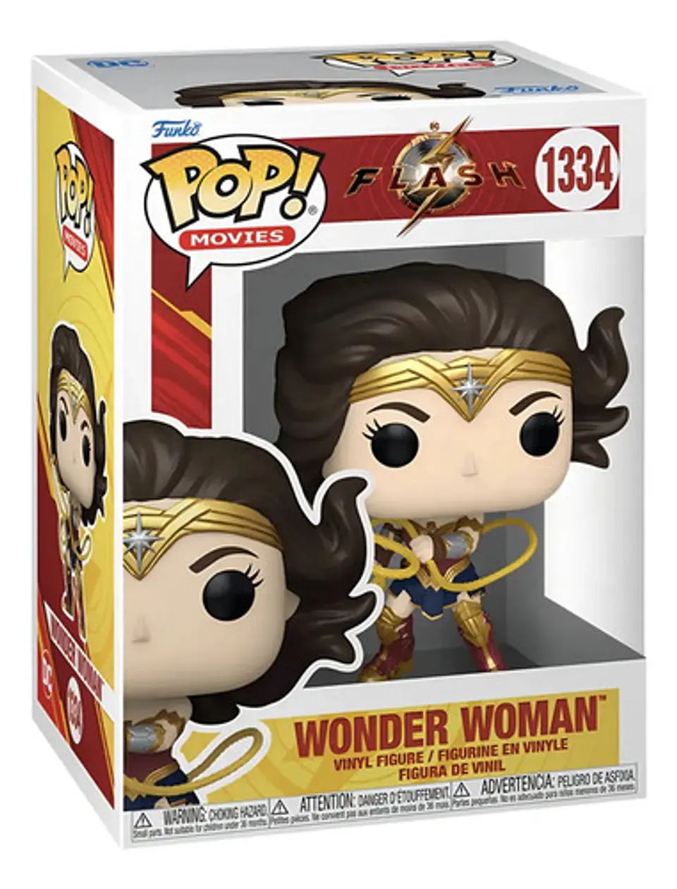 Figura De Accion Wonder Woman 1334 Flash Funko Pop Movies 2