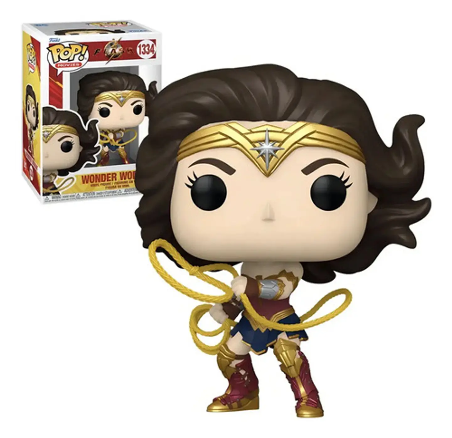 Figura De Accion Wonder Woman 1334 Flash Funko Pop Movies 3