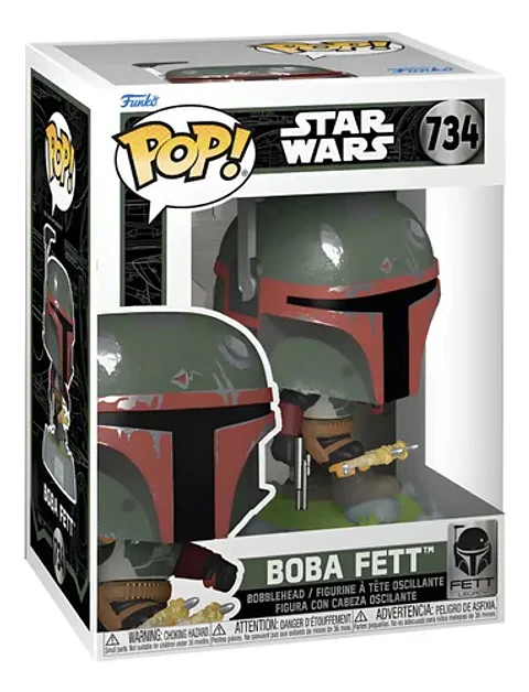 Funko Pop! Star Wars Boba Fett Cohetes 734