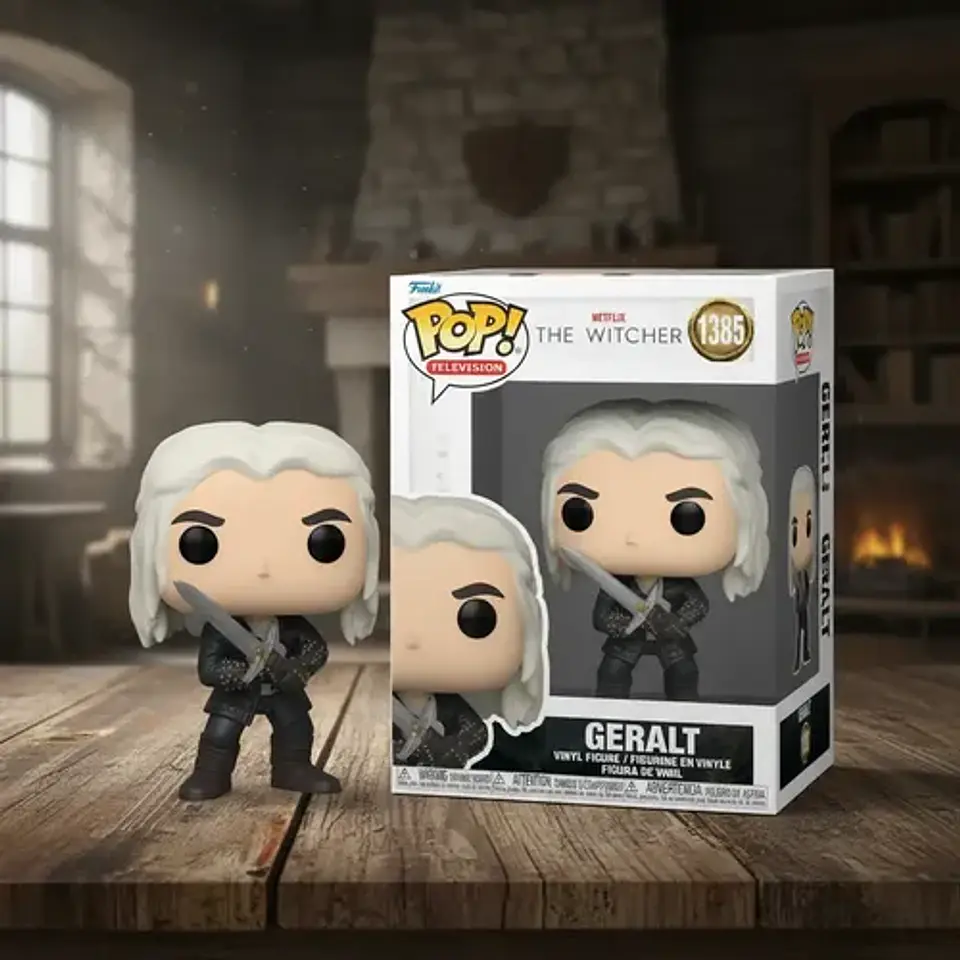 Figura Funko Pop! De Geralt The Witcher 1