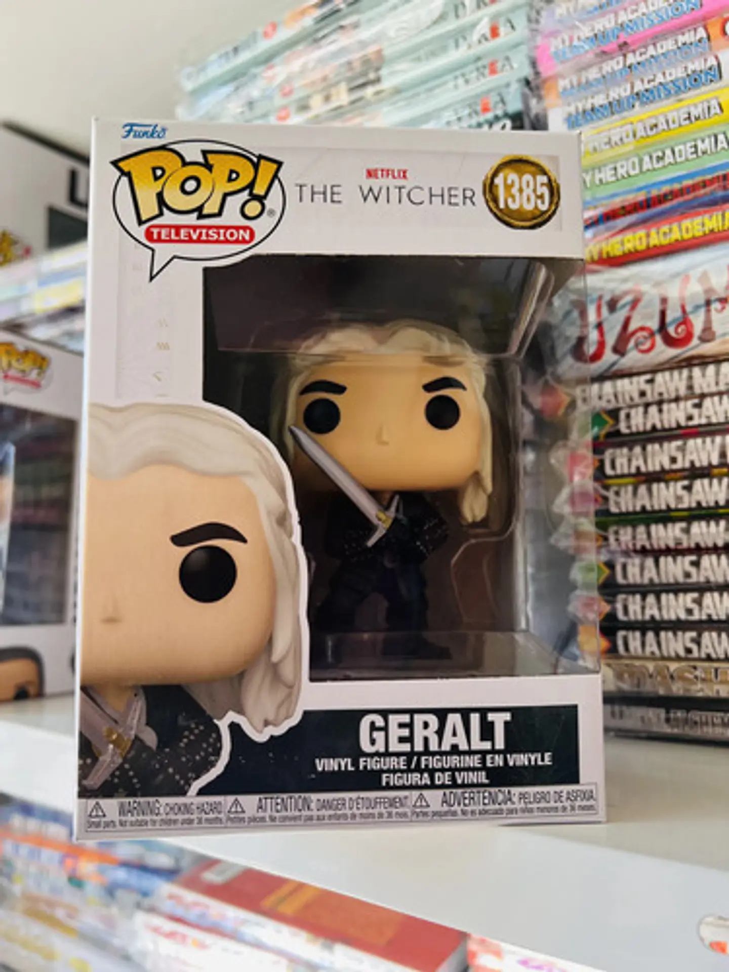 Figura Funko Pop! De Geralt The Witcher 4