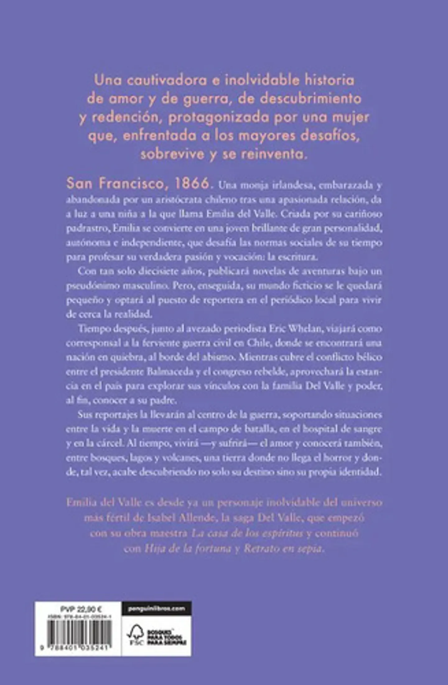 Mi Nombre Es Emilia Del Valle: , De Allende, Isabel. , Vol. 1. Editorial Sudamericana, Tapa Blanda, Edición 1 En Español, 2025 3