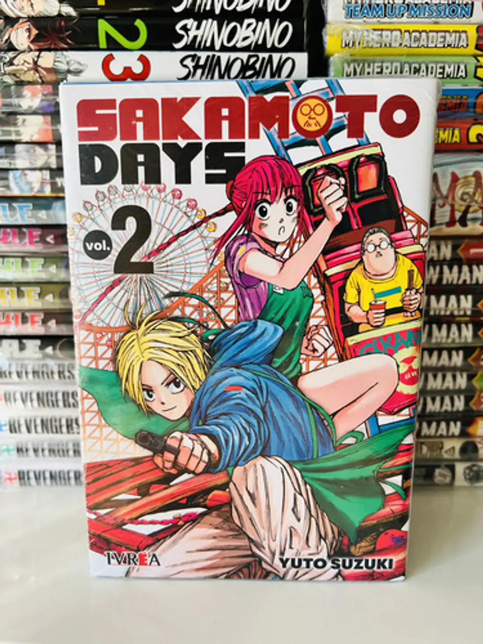 Sakamoto Days: Sakamoto Days, De Yuto Suzuki. Serie Sakamoto Days, Vol. 2. Editorial Ivrea Argentina, Tapa Blanda En Español, 2022 1