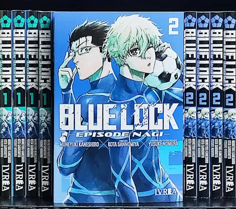 Manga, Blue Lock 02 (episode Nagi), De Muneyuki Kaneshiro - Yusuke Nomura. Editorial Ivrea, Tapa Blanda En Español, 2024 3